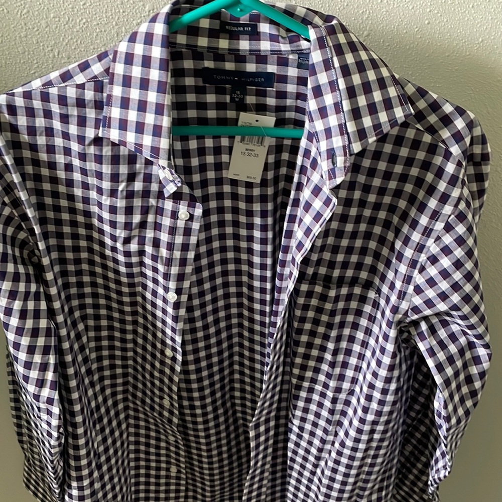 Nwt Tommy Hilfiger long sleeve dress shirt